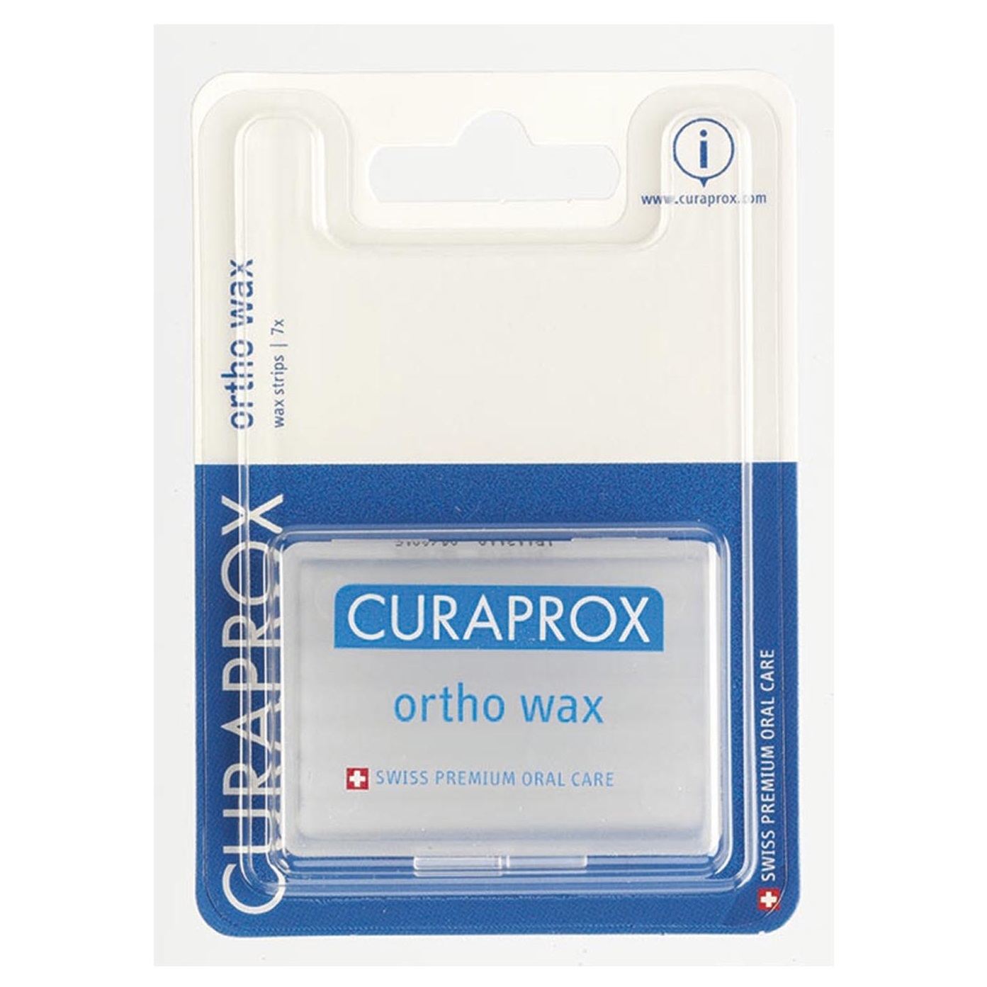 Curaprox Полоски ортодонтического воска, 7 шт (Curaprox, Специальный уход)
