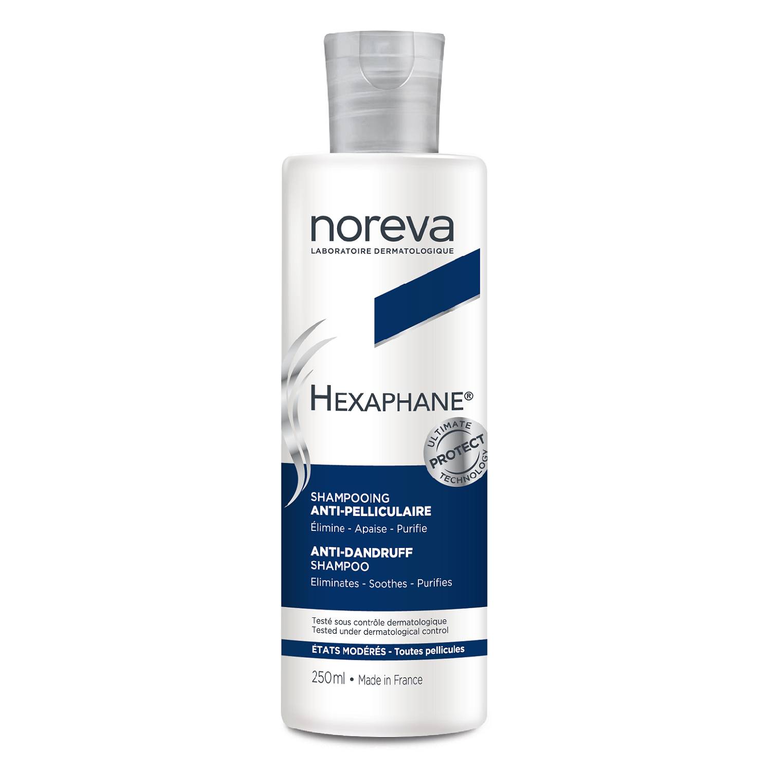 noreva шампунь для жирных волос oil control shampoo 250 мл noreva hexaphane Noreva Шампунь против перхоти Anti-Dandruff Shampoo, 250 мл (Noreva, Hexaphane)
