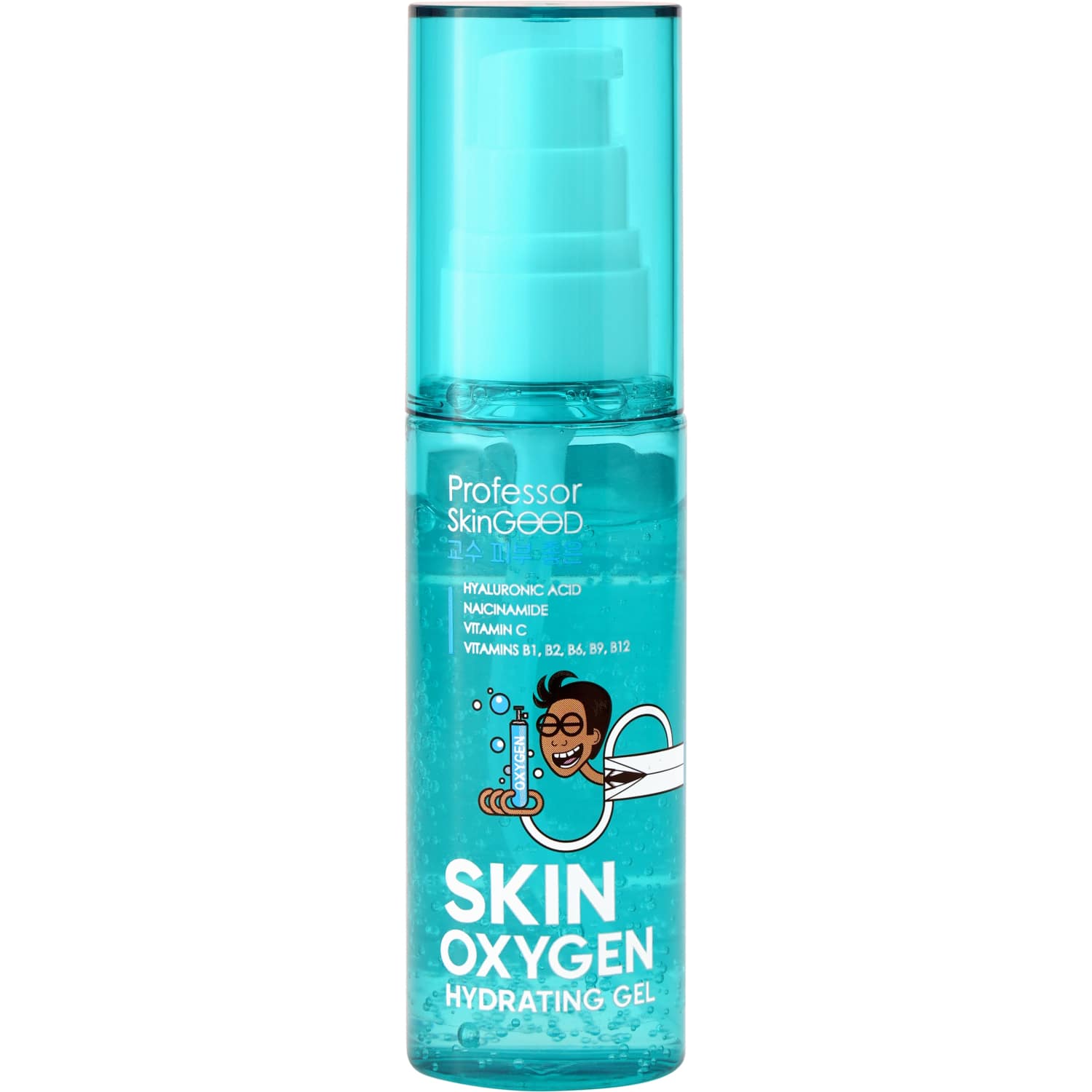 Professor SkinGOOD Увлажняющий гель с гиалуроновой кислотой и витаминами B и C Skin Oxygen Hydrating Gel, 50 мл. фото