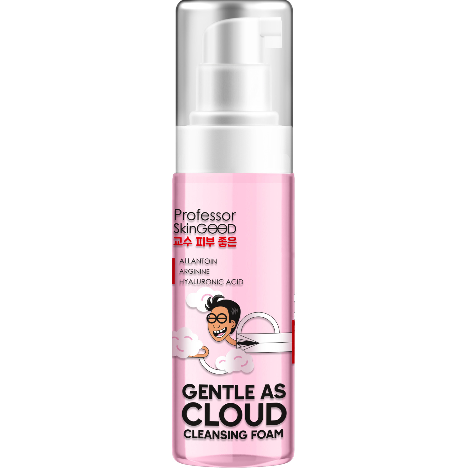 Professor SkinGOOD Ультрамягкая пенка с гиалуроновой кислотой для умывания Gentle As Cloud Cleansing Foam, 150 мл (Professor SkinGOOD, Умывание и очищение) пенка для умывания professor skingood gentle as cloud cleansing foam 150 мл