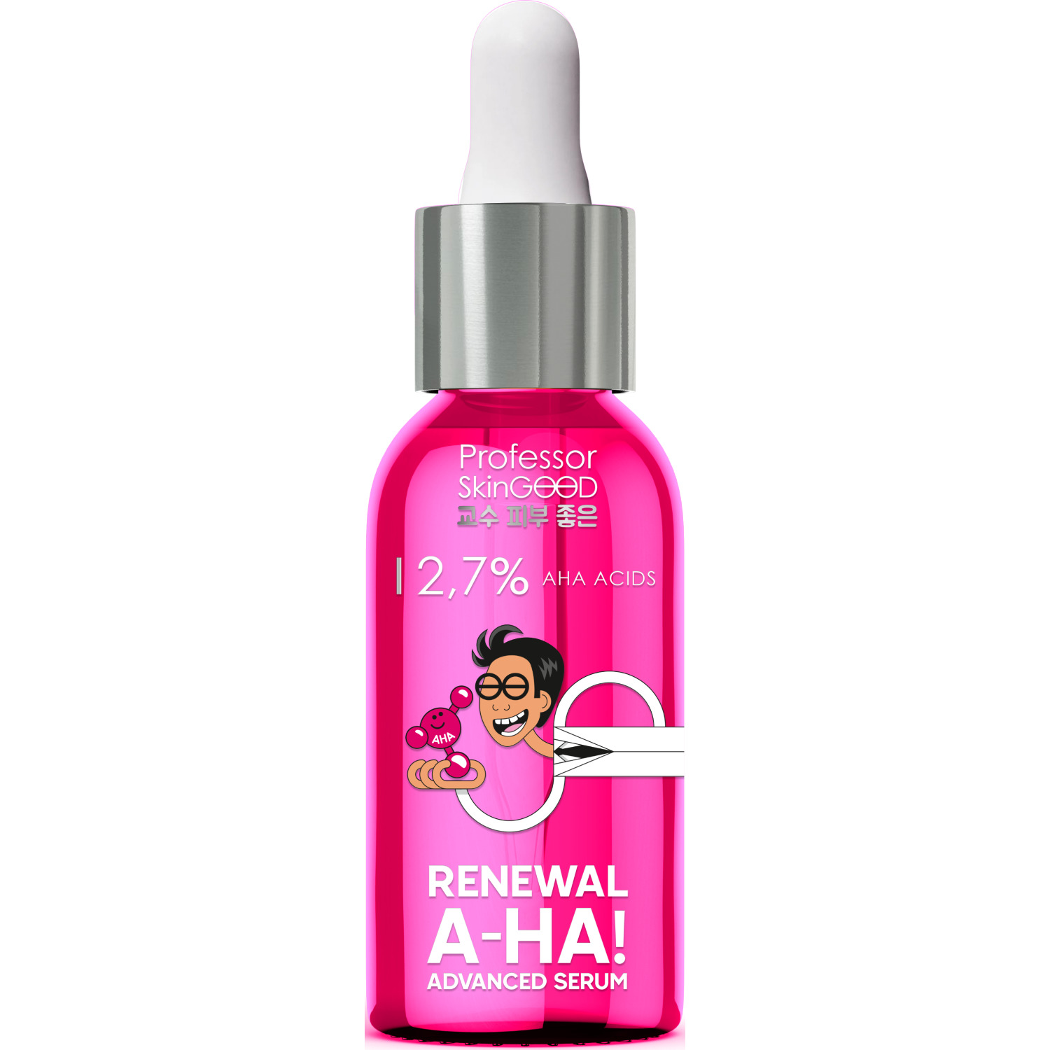 Professor SkinGOOD Сыворотка с фруктовыми кислотами A-HA! Renewal Advanced Serum, 30 мл (Professor SkinGOOD, Уход) сыворотка для лица terra thermalia сыворотка для лица здоровое сияние для всех типов кожи