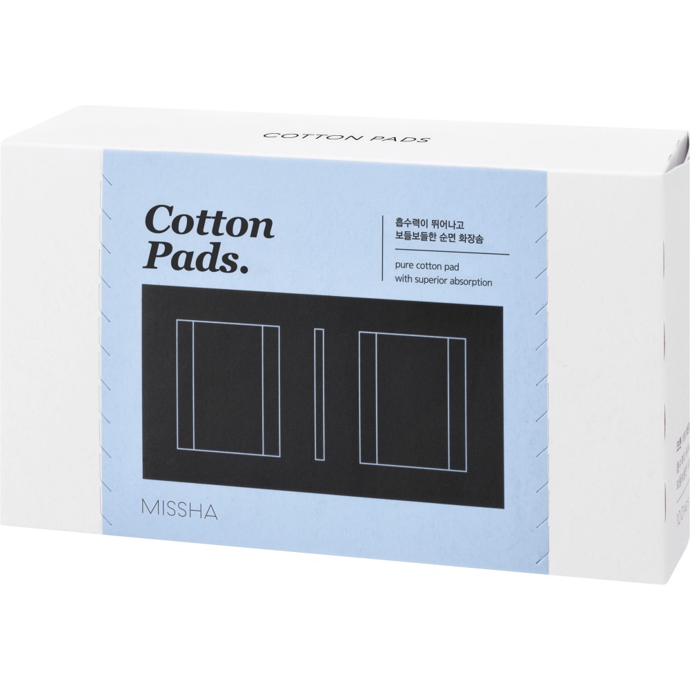 Missha Универсальные ватные диски Cotton Pads, 80 шт (Missha, Supplement)