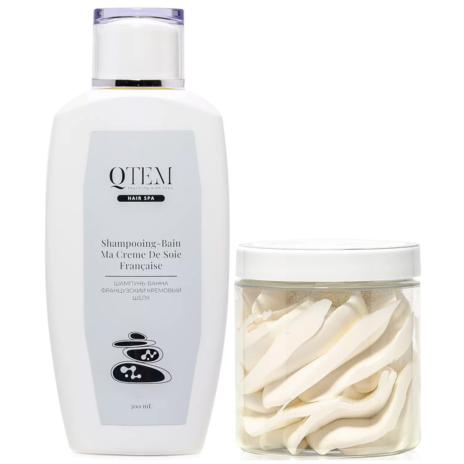 Qtem Набор для восстановления и роста сухих уставших волос, 2 средства (Qtem, Hair Spa) qtem hair regeneration набор для восстановления окрашенных и натуральных сухих волос 1 комплект