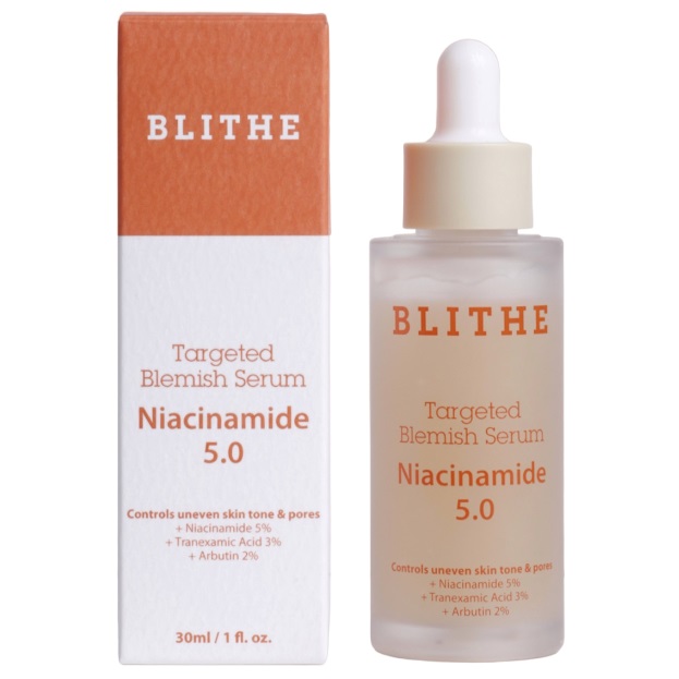 Blithe Корректирующая сыворотка с ниацинамидом TB Niacinamid 5.0, 30 мл (Blithe, Blemish Serum)