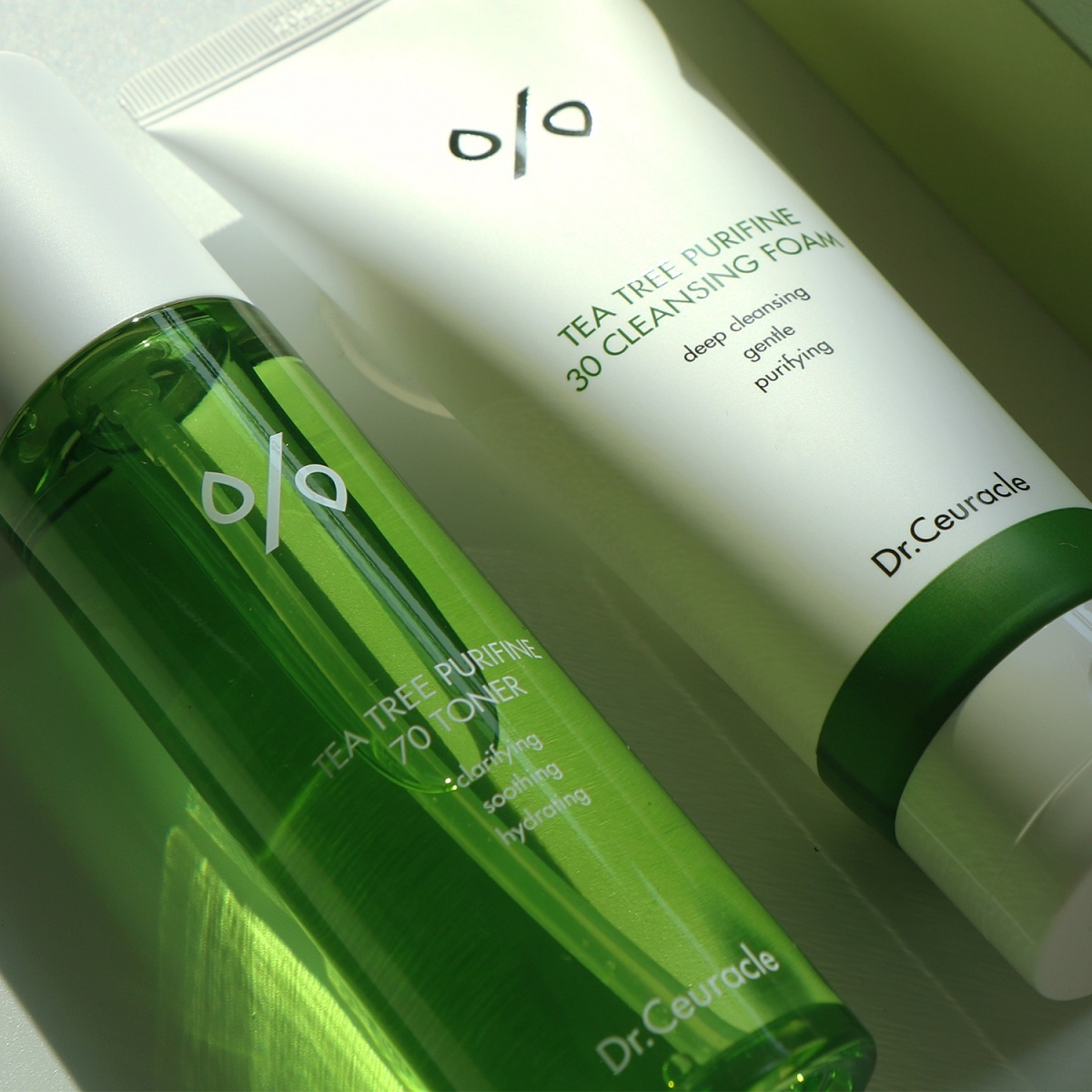 Доктор Сьюрикл Набор Duo Set: пенка 150 мл + тонер 100 мл (Dr. Ceuracle, Tea Tree Purifine) фото 2