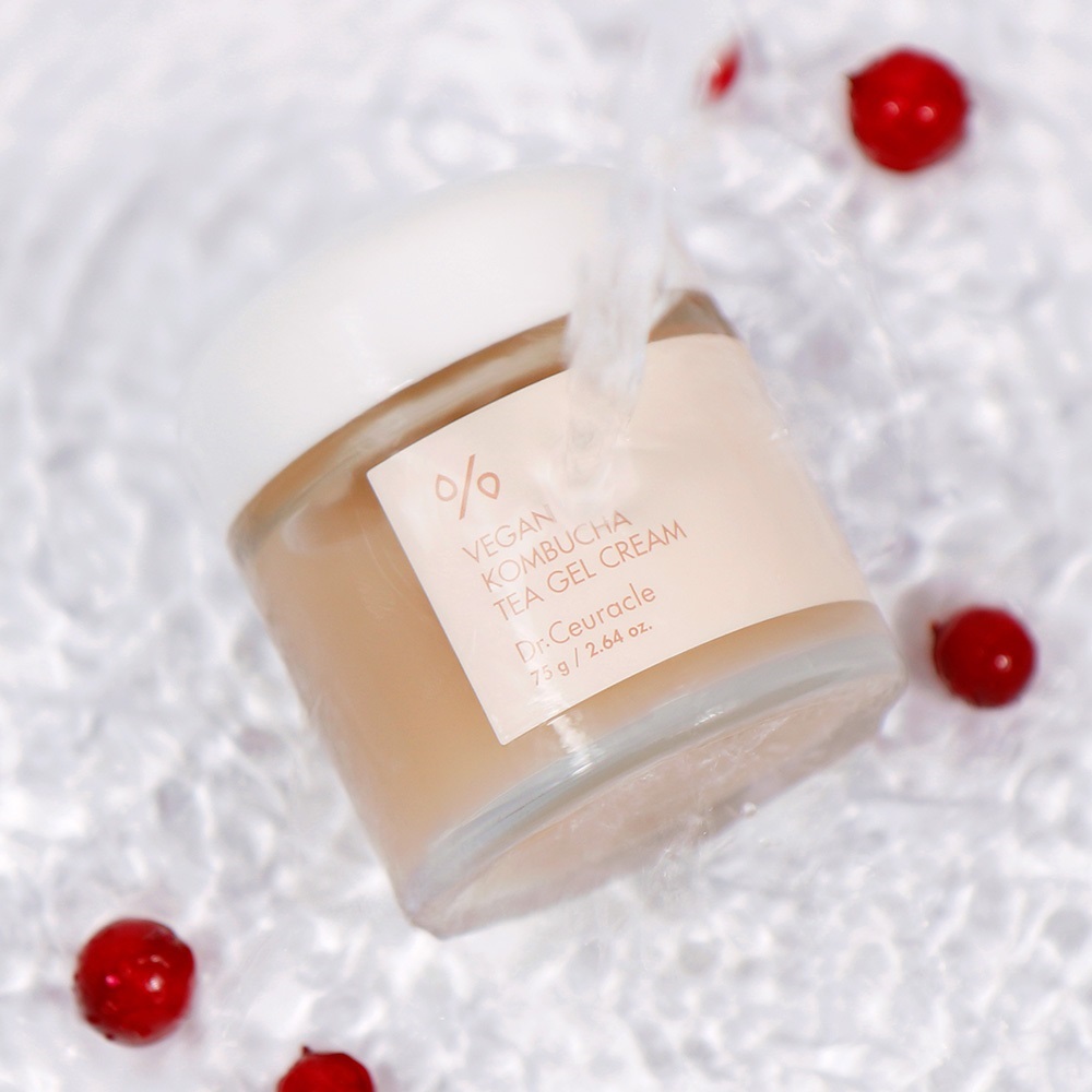 Доктор Сьюрикл Веганский гель-крем с чаем комбуча Tea Gel Cream, 75 г (Dr. Ceuracle, Vegan Kombucha) Доктор Сьюрикл Веганский гель-крем с чаем комбуча Tea Gel Cream, 75 г (Dr. Ceuracle, Vegan Kombucha) фото 5