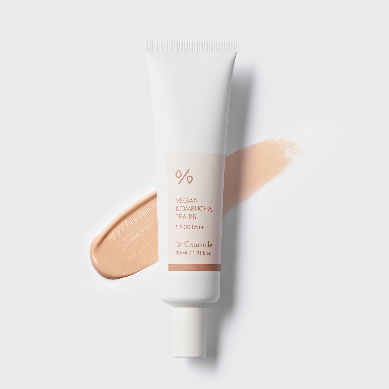 Доктор Сьюрикл Веганский BB-крем с чаем комбуча Tea BB SPF30 PA++, 30 мл (Dr. Ceuracle, Vegan Kombucha) фото 6