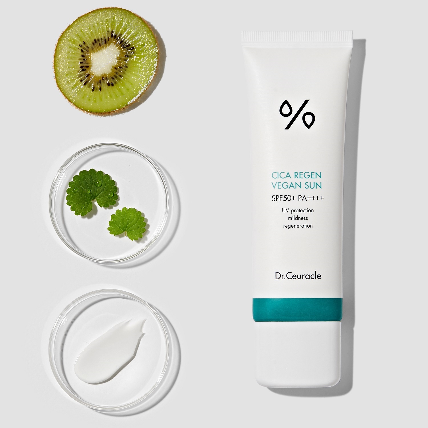 Доктор Сьюрикл Солнцезащитный веганский крем с центеллой Sun SPF 50+ PA++++, 50 мл (Dr. Ceuracle, Cica Regen) Доктор Сьюрикл Солнцезащитный веганский крем с центеллой Sun SPF 50+ PA++++, 50 мл (Dr. Ceuracle, Cica Regen) фото 2