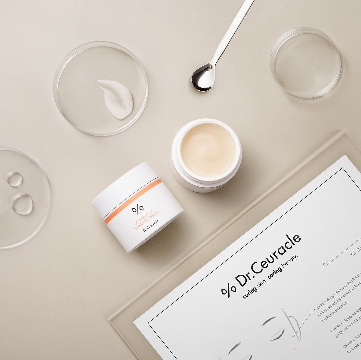 Доктор Сьюрикл Крем для проблемной кожи 5-альфа контроль Control Clearing Cream, 50 г (Dr. Ceuracle, 5 Alfa Control) фото 2