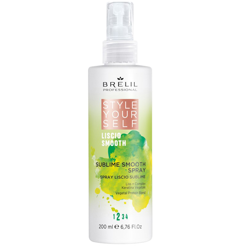 Brelil Professional Спрей для исключительной гладкости волос Sublime Smooth Spray, 200 мл (Brelil Professional, Style Your Self) brelil professional гель для укладки сильной фиксации strong gel 200 мл brelil professional style your self