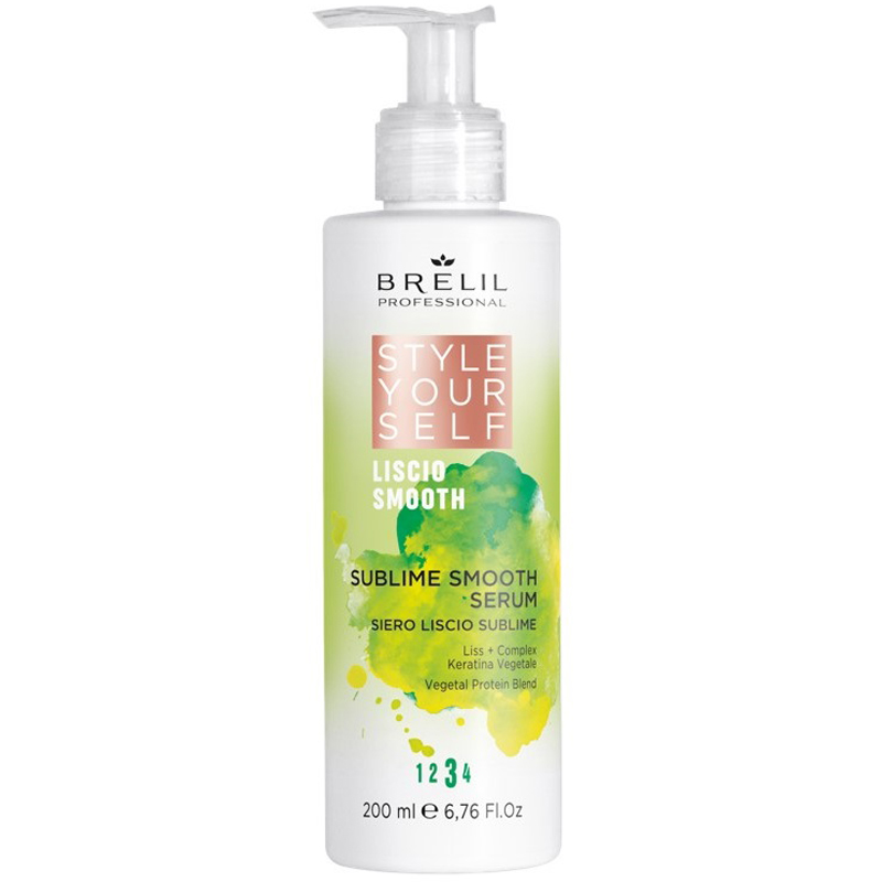 brelil professional эко спрей с мгновенным эффектом блеска shine on me ecospray 75 мл brelil professional style your self Brelil Professional Сыворотка для исключительной гладкости волос Sublime Smooth Serum, 200 мл (Brelil Professional, Style Your Self)