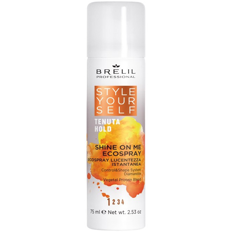 Брелил Профессионал Эко-спрей с мгновенным эффектом блеска Shine On Me Ecospray, 75 мл (Brelil Professional, Style Your Self) фото 0