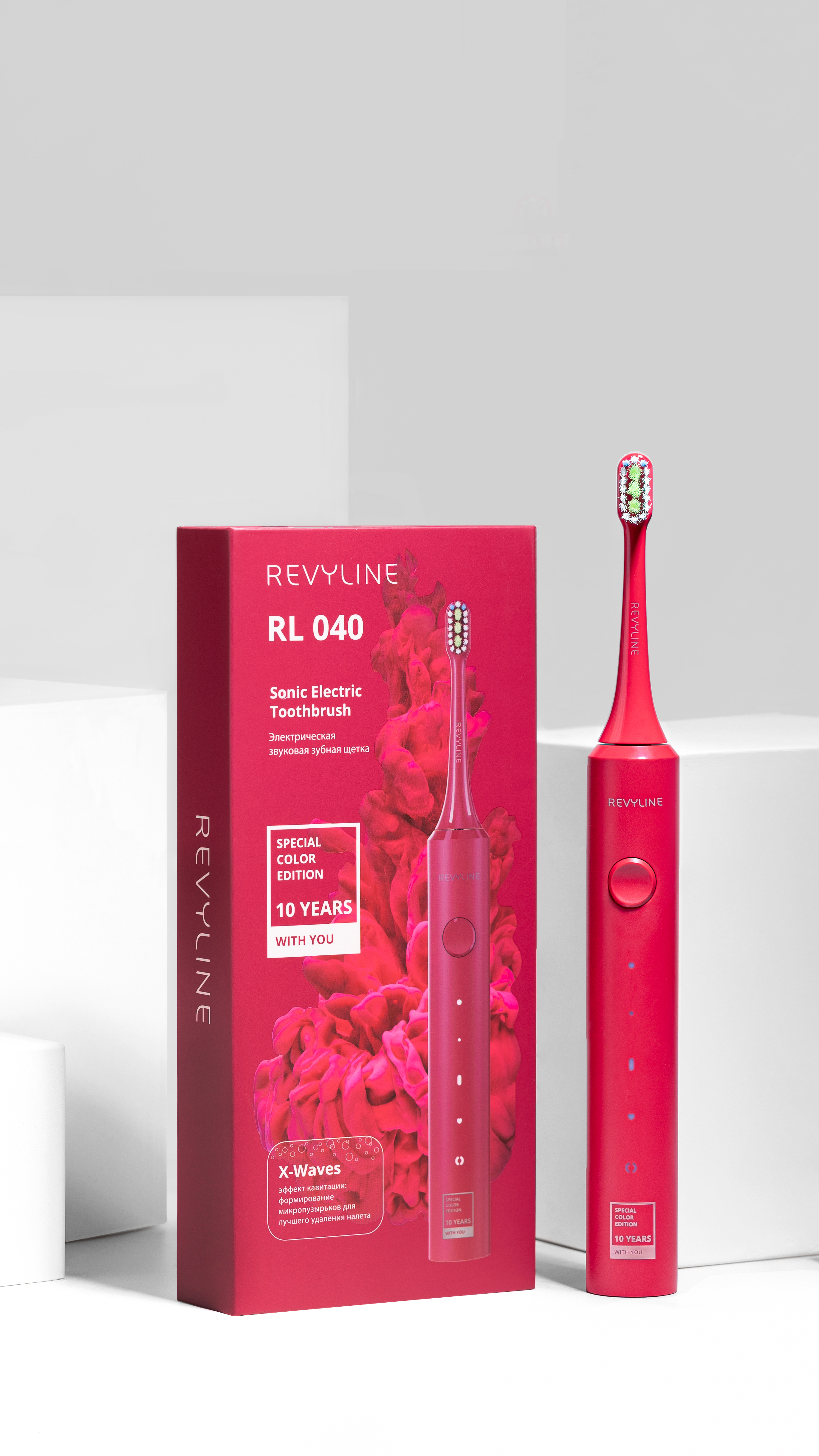  Электрическая зубная щетка RL 040 Special Color Edition (REVYLINE, Электрические зубные щетки) фото 2