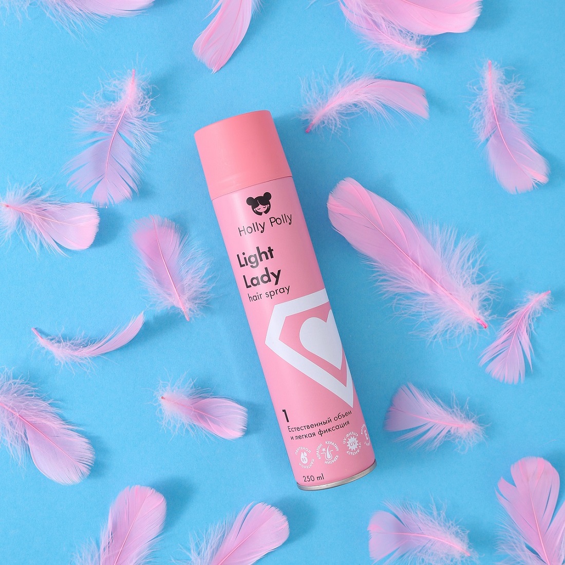 Холли Полли Лак для волос Light Lady «Естественный объем и легкая фиксация», 250 мл (Holly Polly, Styling) Холли Полли Лак для волос Light Lady «Естественный объем и легкая фиксация», 250 мл (Holly Polly, Styling) фото 8