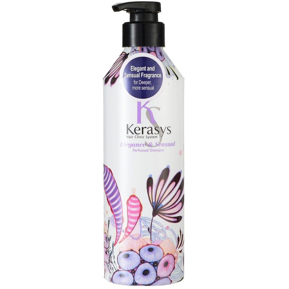 цена Kerasys Шампунь для тонких и ослабленных волос Elegance & Sensual, 400 мл (Kerasys, Perfumed Line)