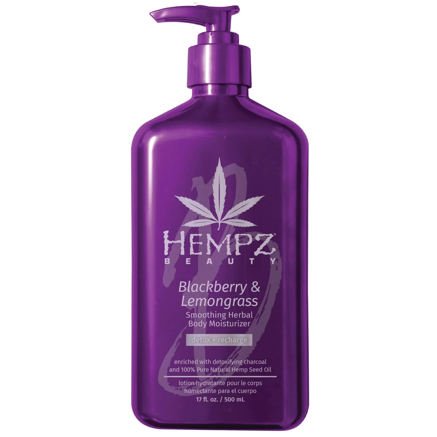 Хемпз Разглаживающее молочко для тела Beauty Blackberry & Lemongrass, 500 мл (Hempz, Ежевика и лемонграсс) фото 0
