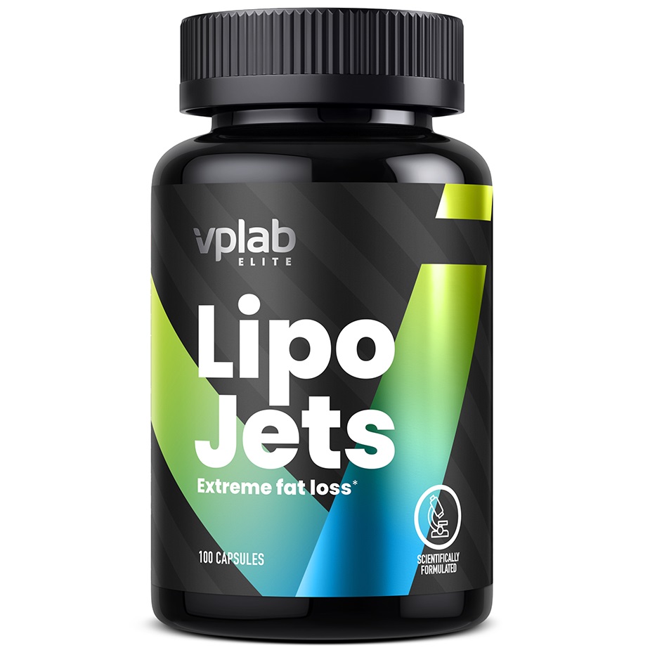  Жиросжигатель LipoJets, 100 капсул (VPLAB, Elite) фото 9