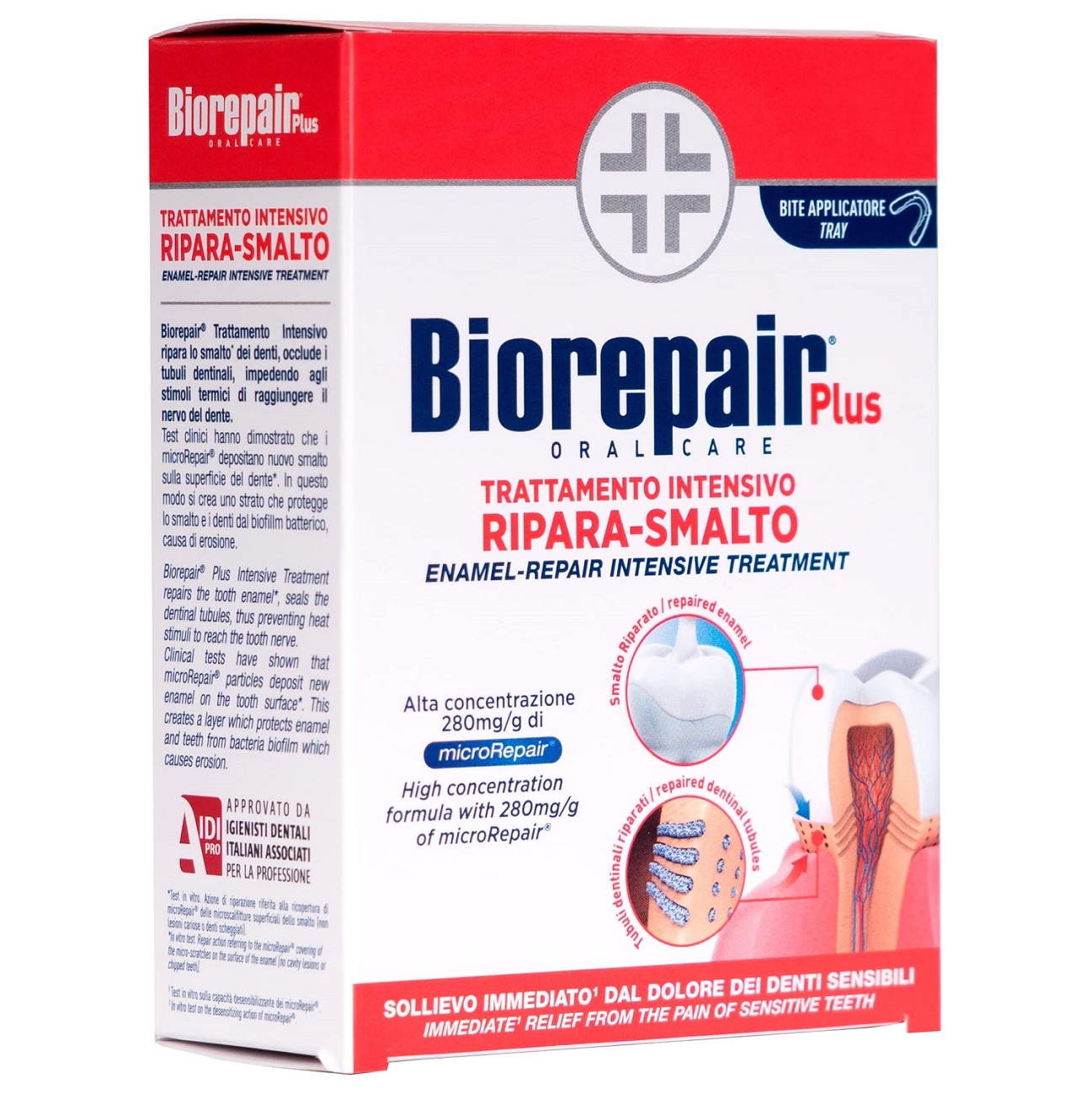 Биорепейр Средство для снижения чувствительности и восстановления эмали, 50 мл (Biorepair, Чувствительные зубы) фото 4