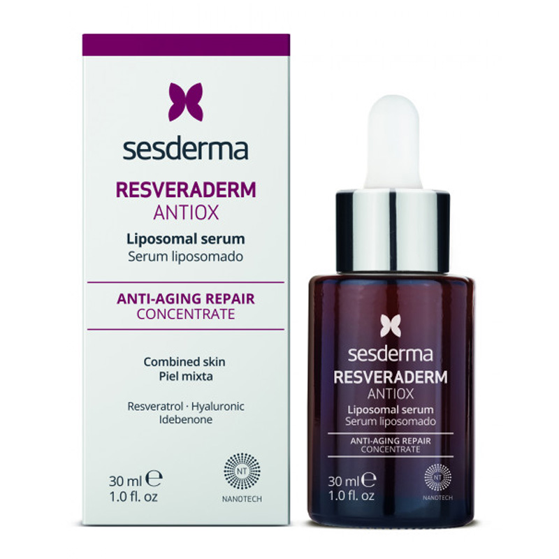 цена Sesderma Антиоксидантная липосомальная сыворотка Antiox, 30 мл (Sesderma, Resveraderm)