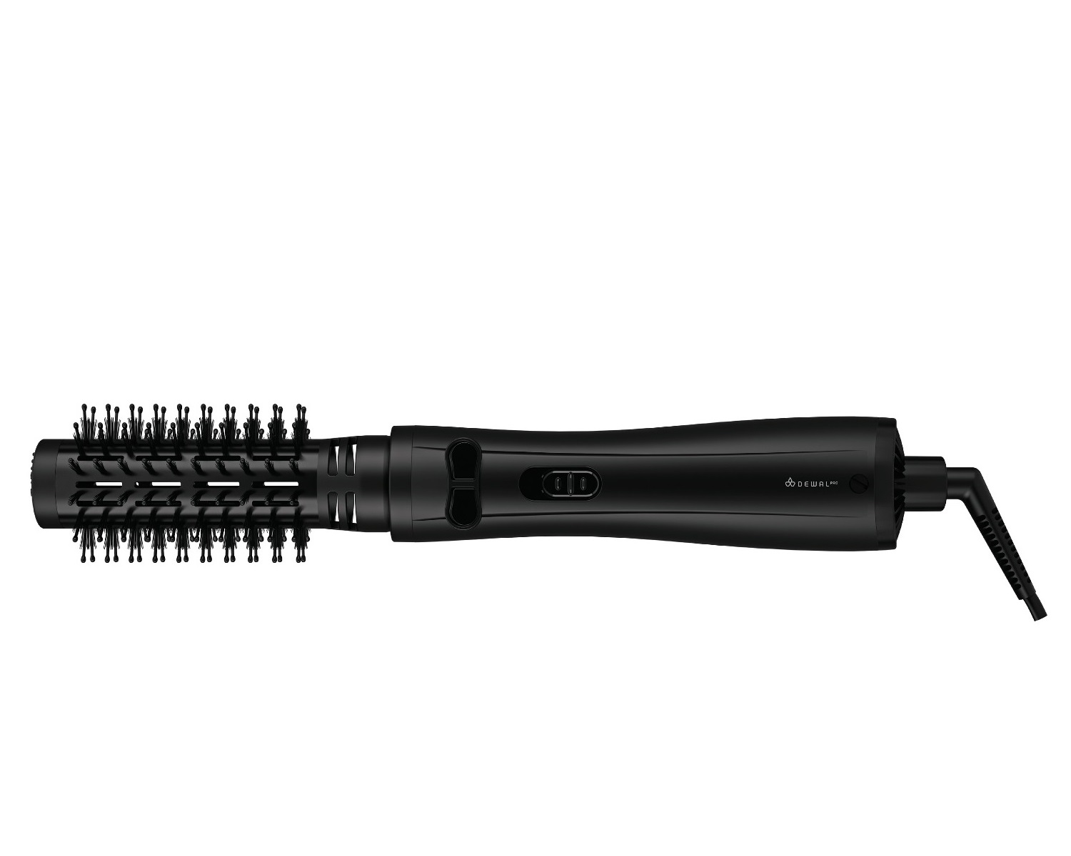 Деваль Про Фен-щетка Air Shine 1200 Вт 2 насадки, черная (Dewal Pro, Фены) фото 0