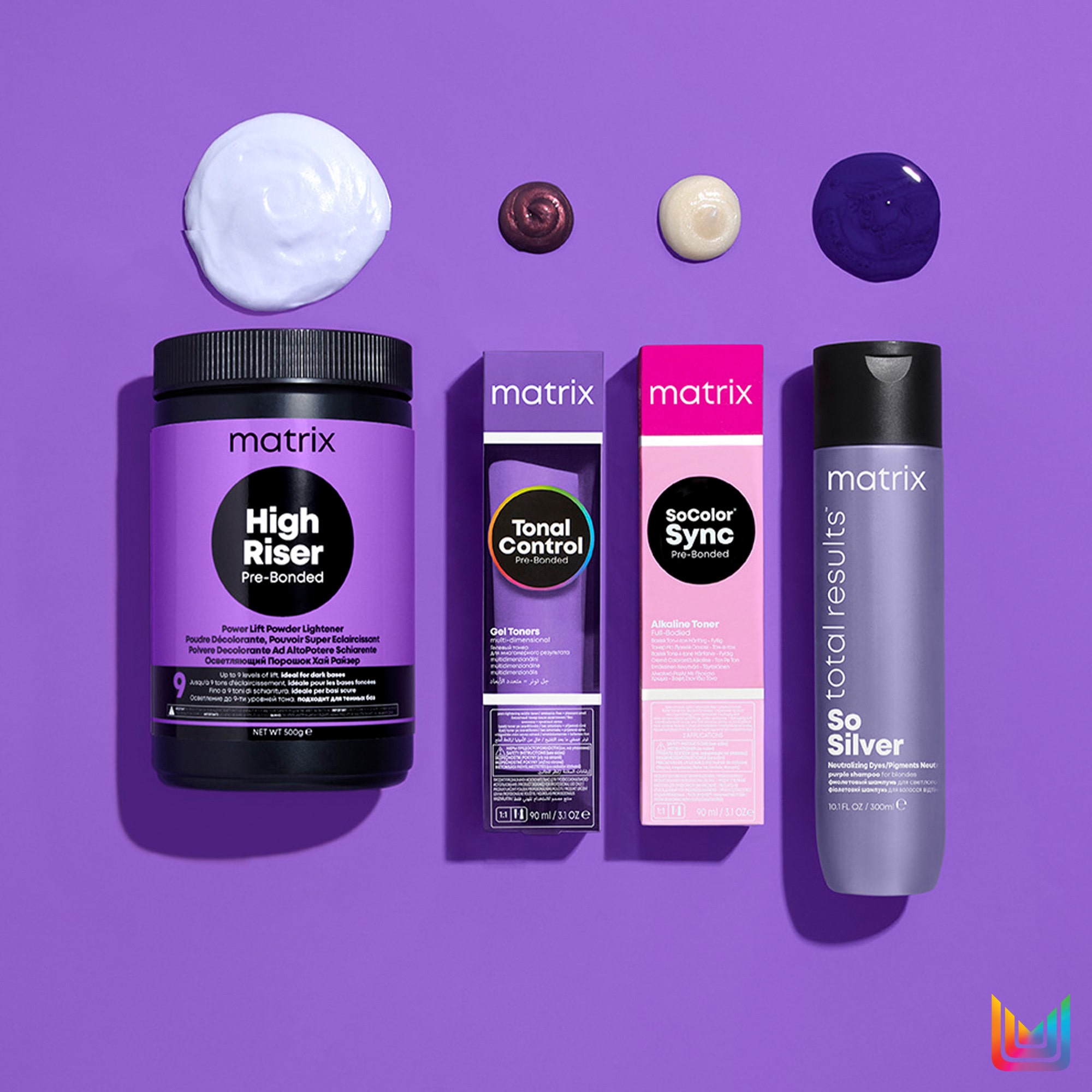 Матрикс Осветляющий порошок до 9 уровней High Riser с бондером, 500 г (Matrix, Окрашивание) фото 5