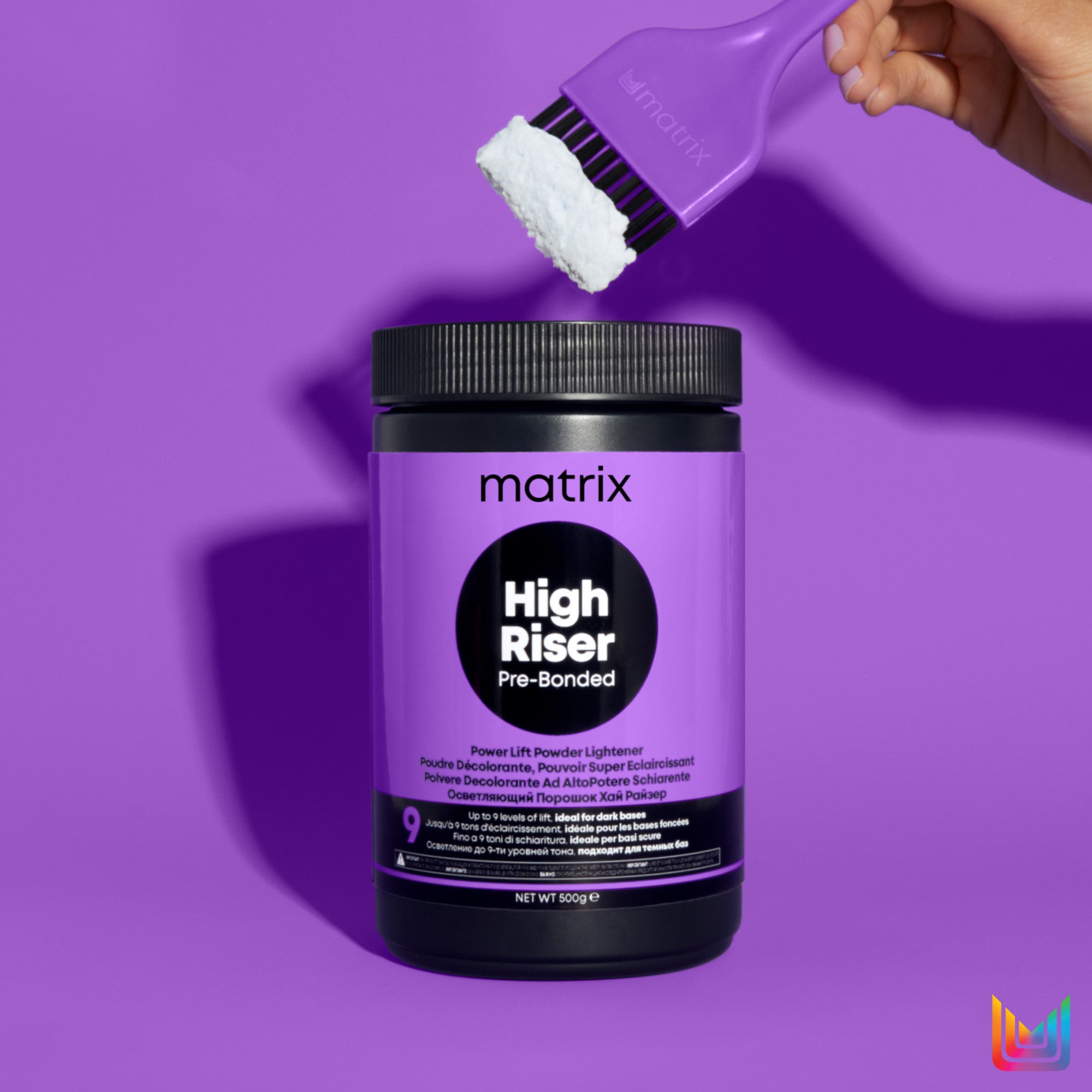 Матрикс Осветляющий порошок до 9 уровней High Riser с бондером, 500 г (Matrix, Окрашивание) фото 6
