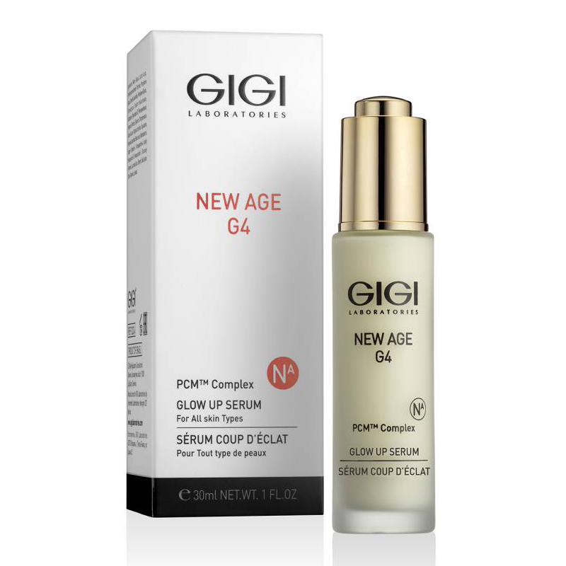 GiGi Промонабор антивозрастная сыворотка для сияния кожи Glow Up Serum 30 мл  дневной крем для нормальной и сухой кожи Day Cream SPF20 50 мл. фото