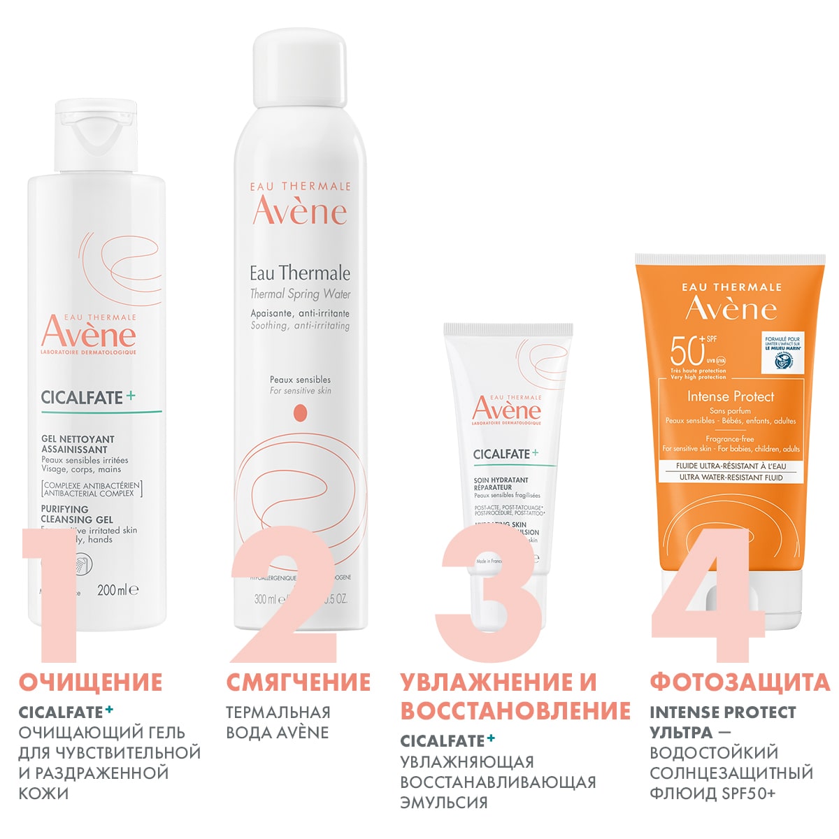 Авен Увлажняющая восстанавливающая эмульсия, 40 мл (Avene, Cicalfate) фото 5