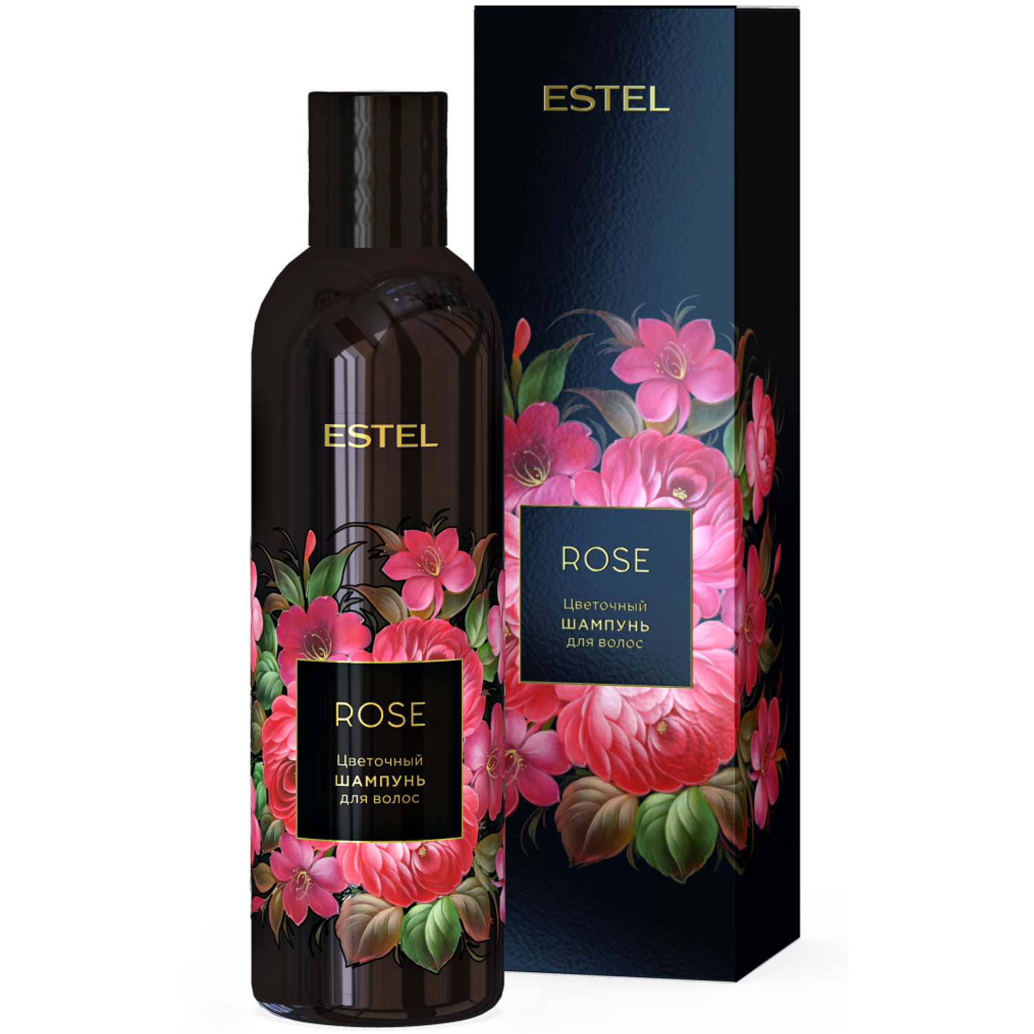 цена Estel Цветочный шампунь для волос Rose, 250 мл (Estel, Аромат цвета)