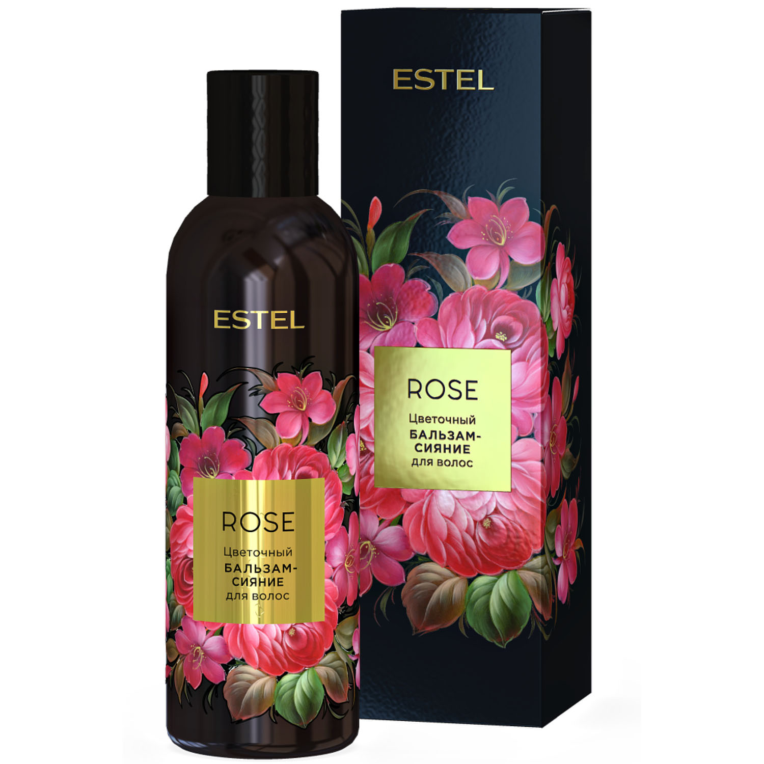 цвета Estel Цветочный бальзам-сияние для волос Rose, 200 мл (Estel, Аромат цвета)