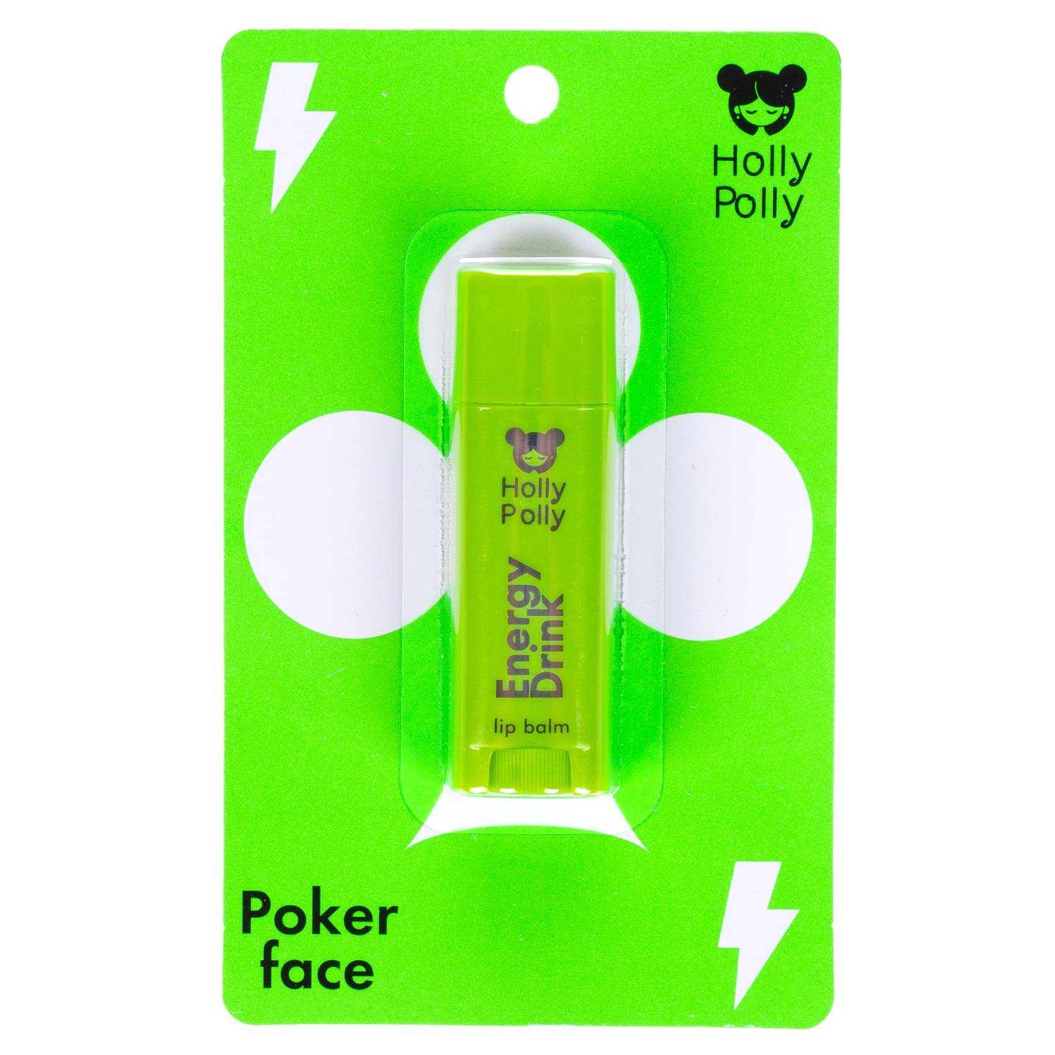 Holly Polly Бальзам для губ Energy Drink, 4,8 г (Holly Polly, Poker Face)