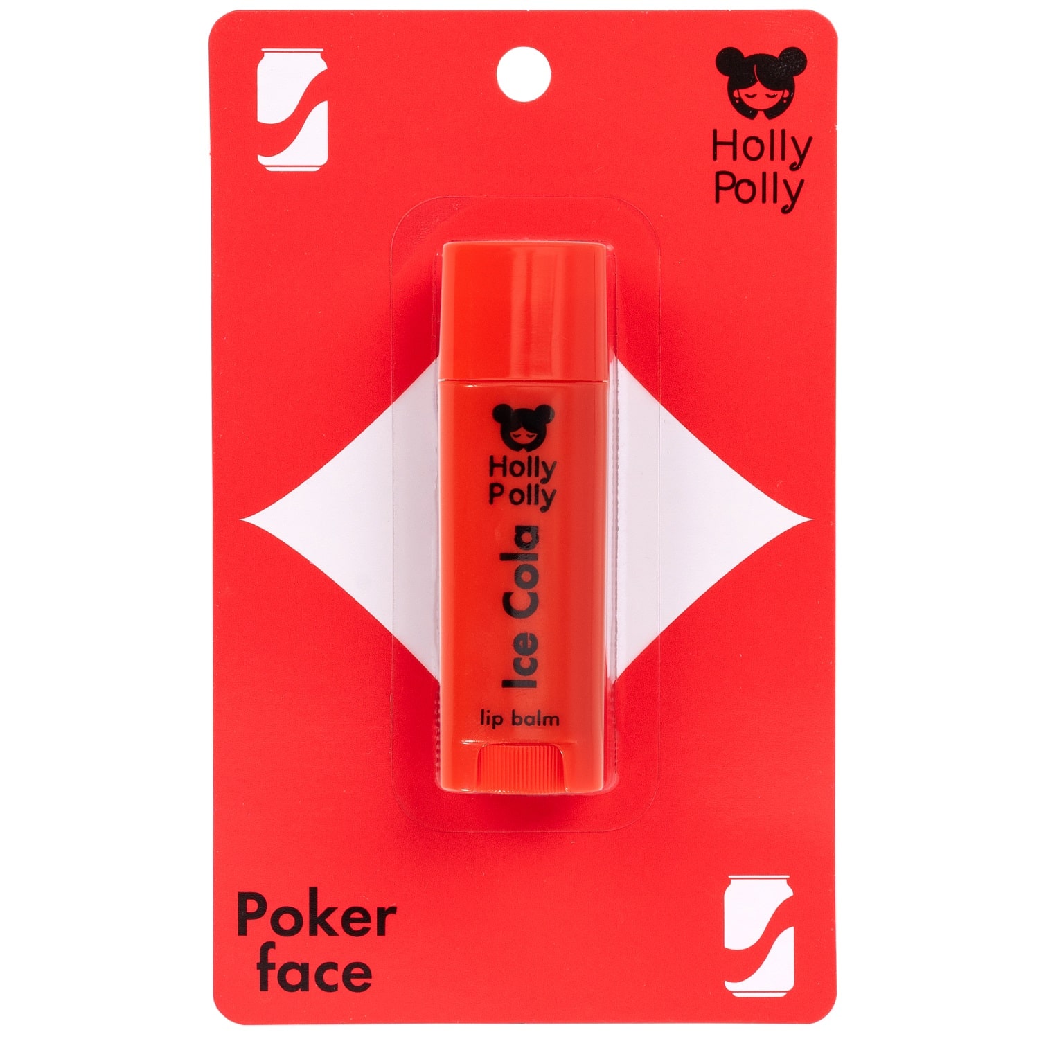 Holly Polly Бальзам для губ Ice Cola, 4,8 г (Holly Polly, Poker Face)
