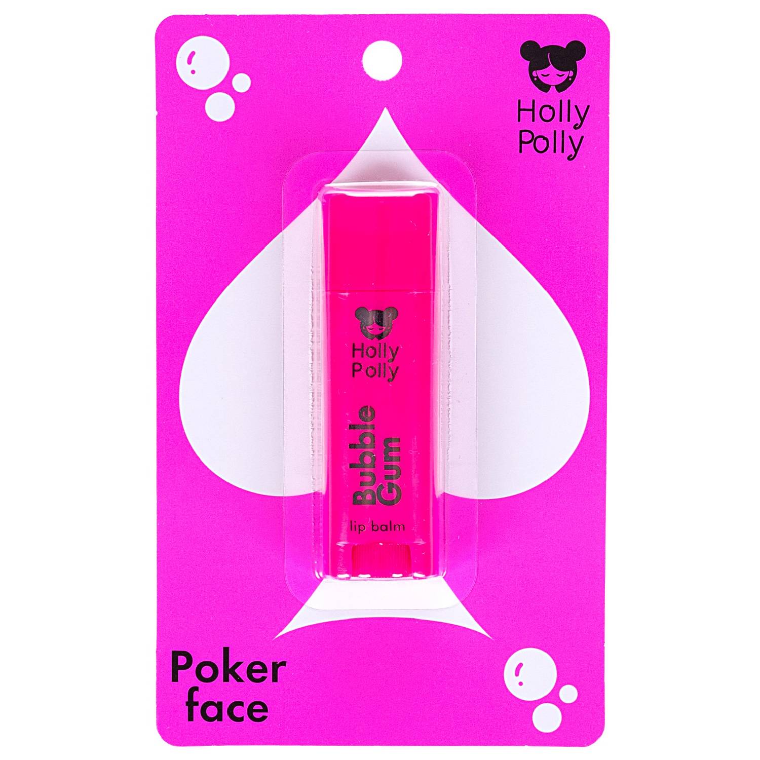 Holly Polly Бальзам для губ Bubble Gum, 4,8 г (Holly Polly, Poker Face)