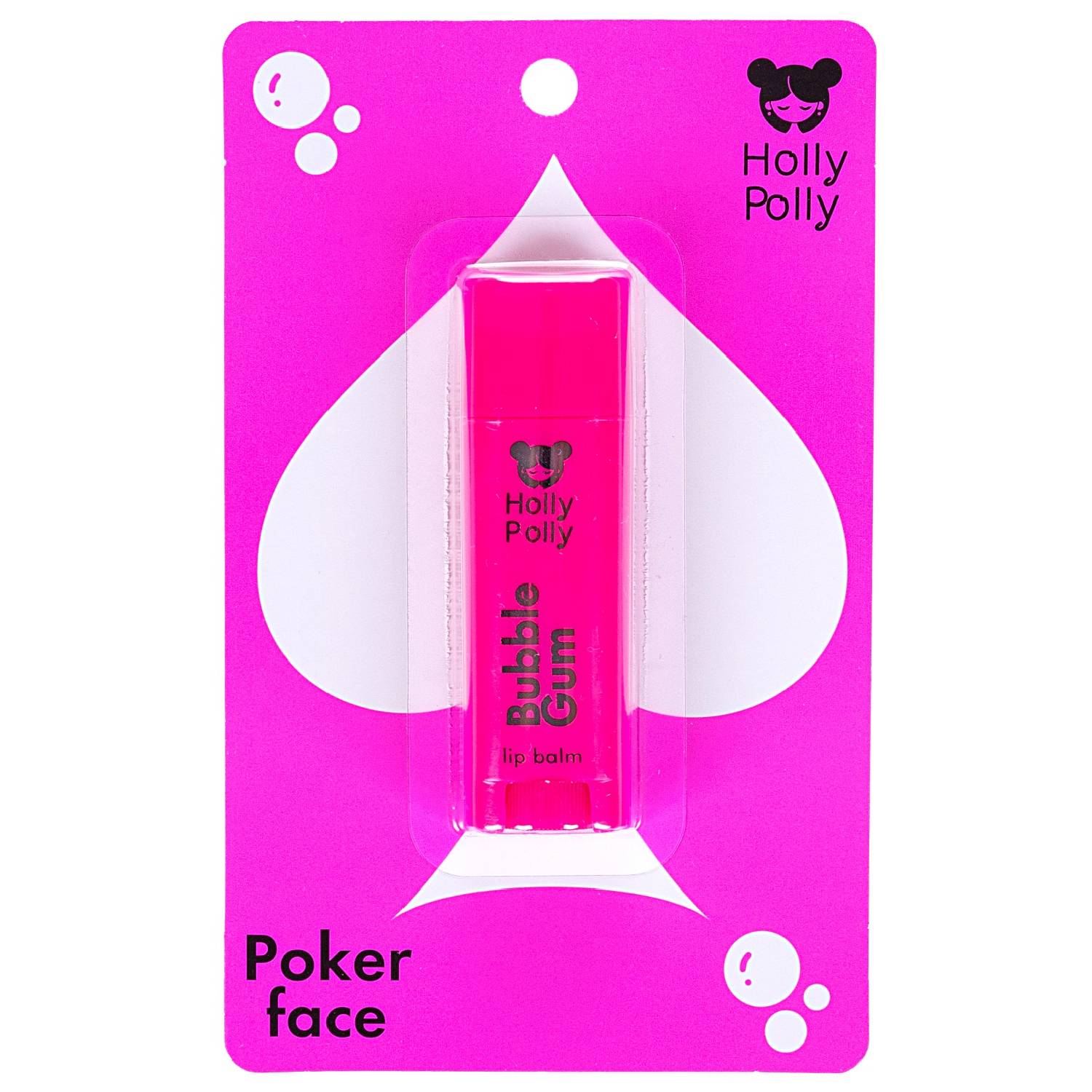 Холли Полли Бальзам для губ Bubble Gum, 4,8 г (Holly Polly, Poker Face) фото 0