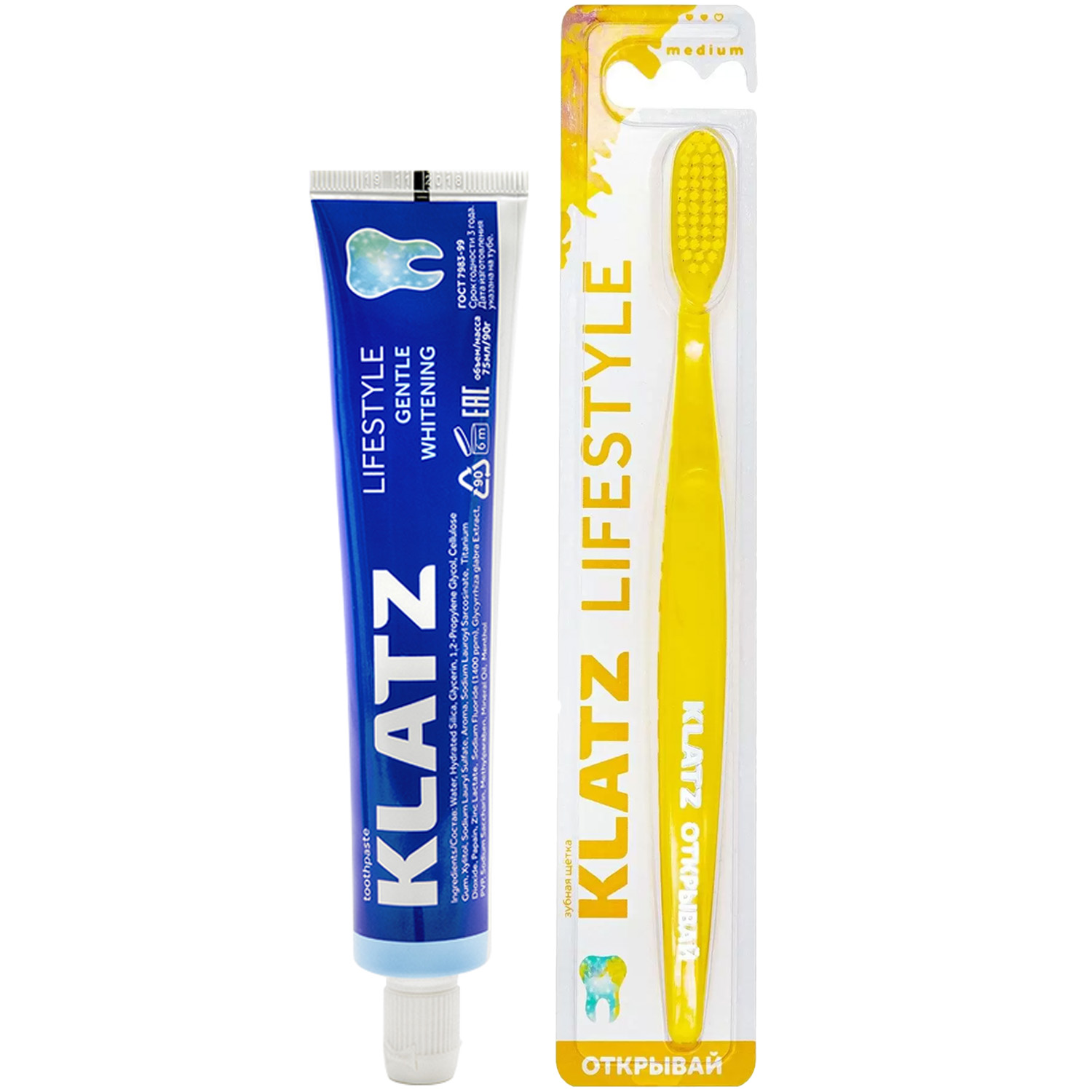Клатц Программа Lifestyle очищение: зубная паста 