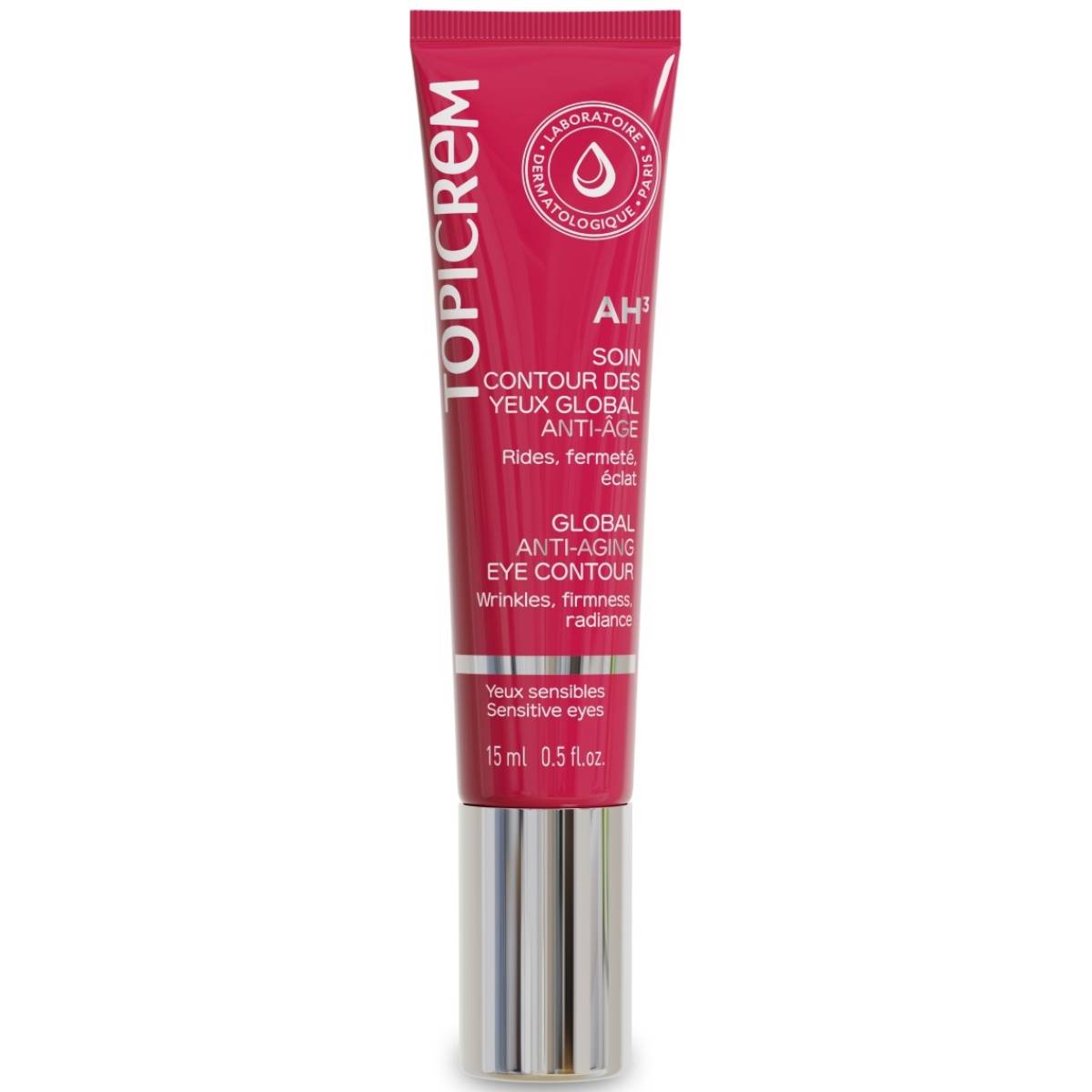 Топикрем Набор антивозрастных средств для лица: сыворотка 30 мл + флюид 40 мл +  крем для век 15 мл (Topicrem, AH3) фото 3