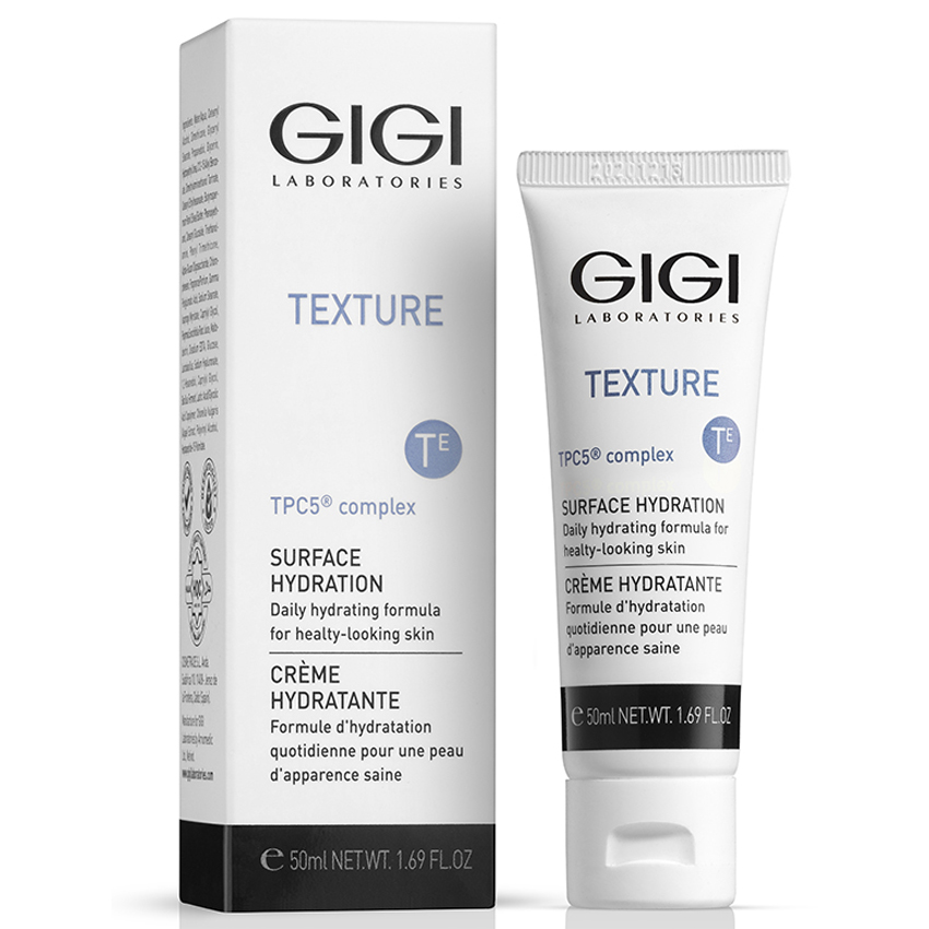 GiGi Дневной увлажняющий крем для всех типов кожи Surface Hydration Moist, 50 мл (GiGi, Texture)