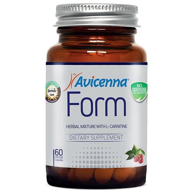 Avicenna Растительный комплекс Form с L-карнитином, 60 капсул (Avicenna, Суперфуды)