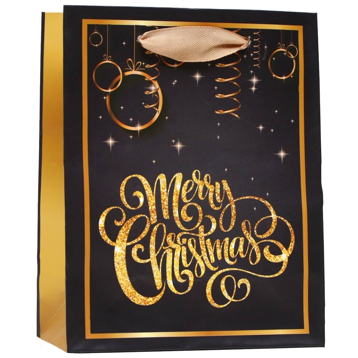 Пакет ламинированный Merry Christmas, 11,5 х 14,5 х 6 см
