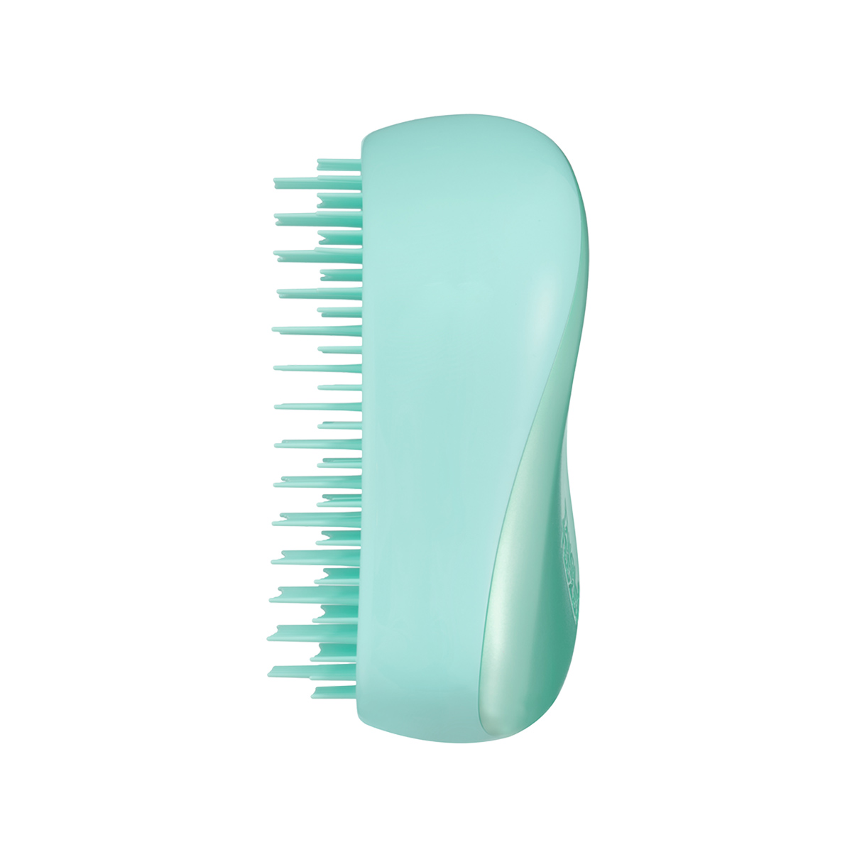 Тангл Тизер Расческа Frosted Teal Chrome, 53×68×98 мм (Tangle Teezer, Compact Styler) фото 3