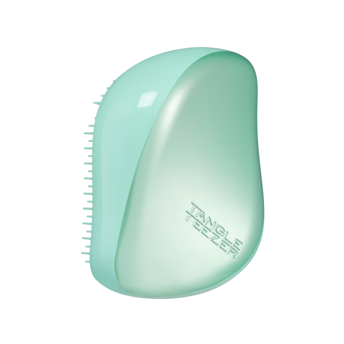 Тангл Тизер Расческа Frosted Teal Chrome, 53×68×98 мм (Tangle Teezer, Compact Styler) фото 7