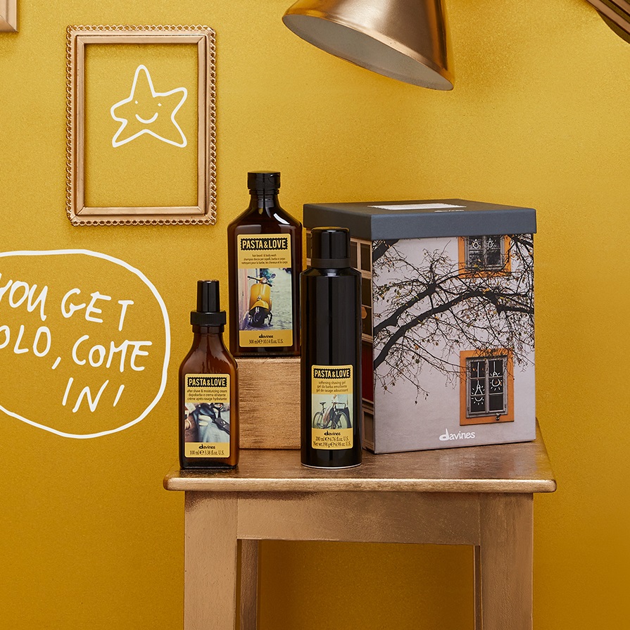Давинес Подарочный набор для мужчин, 3 средства (Davines, Pasta & Love) фото 1