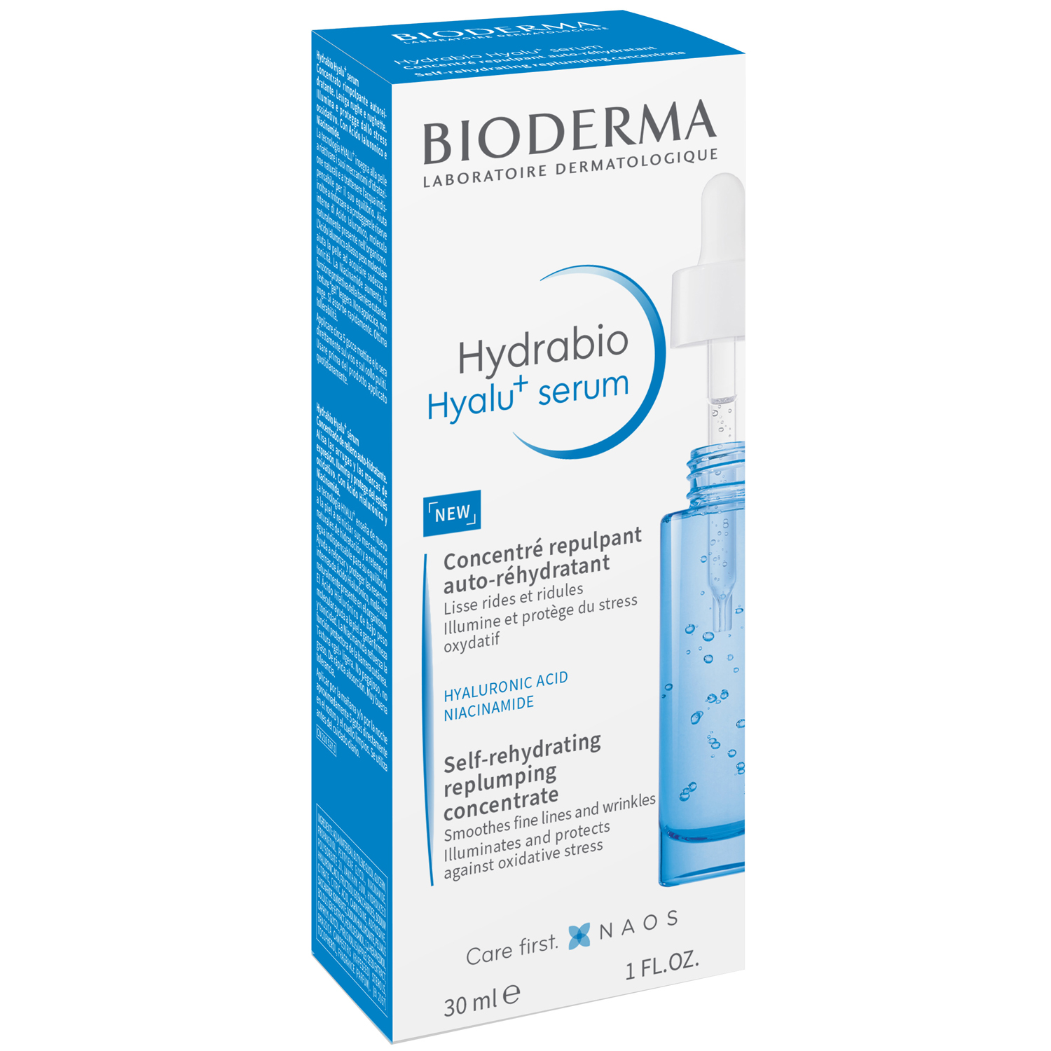 Биодерма Увлажняющая сыворотка против морщин Hyalu+, 30 мл (Bioderma, Hydrabio) фото 5