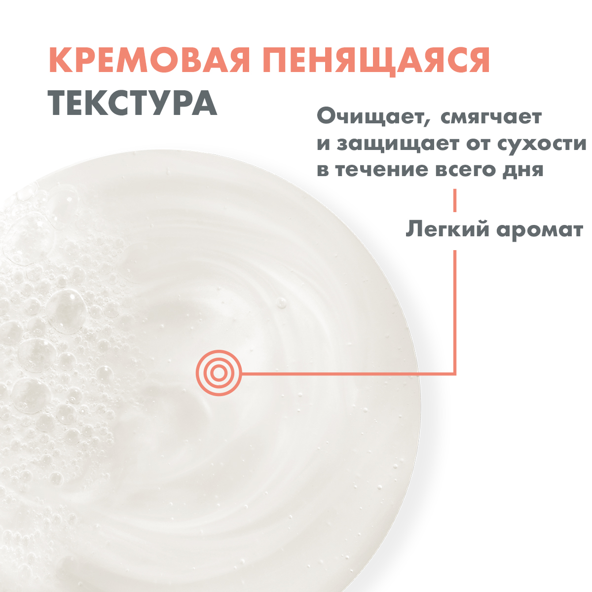 Авен Легкий питательный очищающий крем- гель, 500 мл (Avene, XeraCalm) фото 6