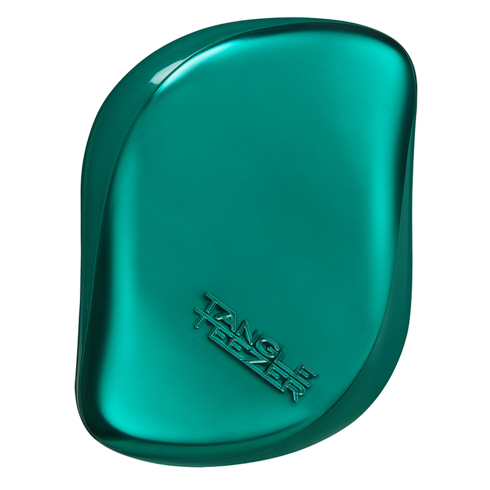 Тангл Тизер Расческа Green Jungle для всех типов волос, изумрудная (Tangle Teezer, Compact Styler) фото 0