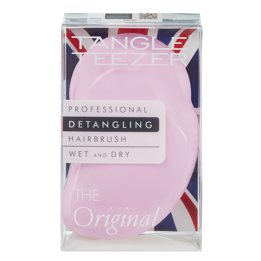 Тангл Тизер Расческа Pink Vibes для прямых и волнистых волос, нежно-розовая (Tangle Teezer, The Original) фото 5