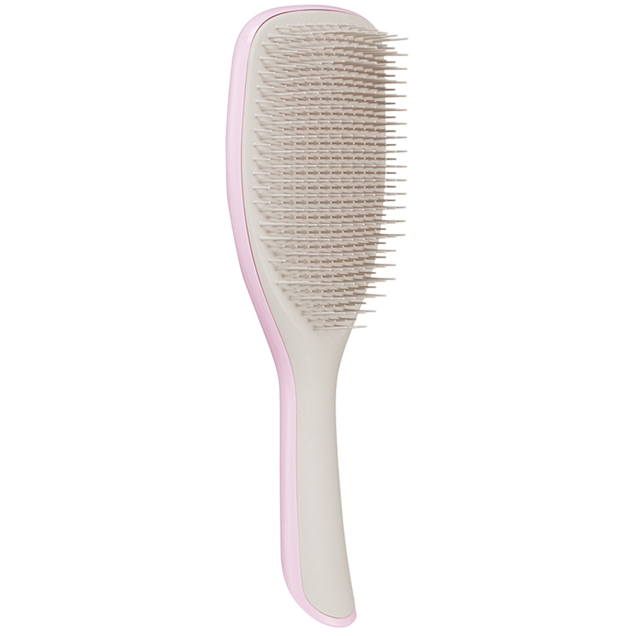 Тангл Тизер Расческа Pebble Grey Kiss для длинных или густых волос, розово-серая (Tangle Teezer, The Wet Detangler) фото 0