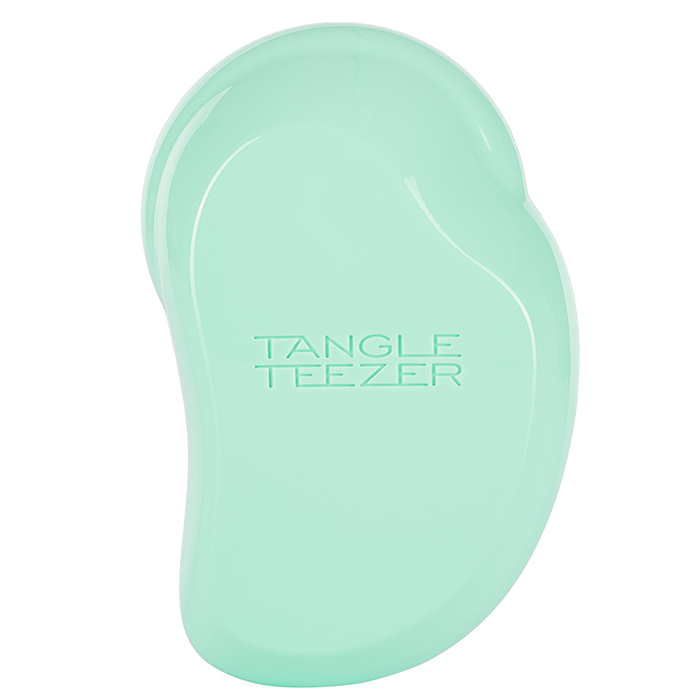 Тангл Тизер Расческа Mini Marine Splash для прямых и волнистых волос, нежно-салатовая (Tangle Teezer, The Original) фото 1
