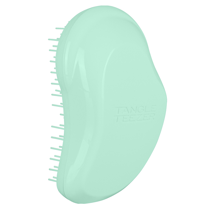 Тангл Тизер Расческа Mini Marine Splash для прямых и волнистых волос, нежно-салатовая (Tangle Teezer, The Original) фото 5