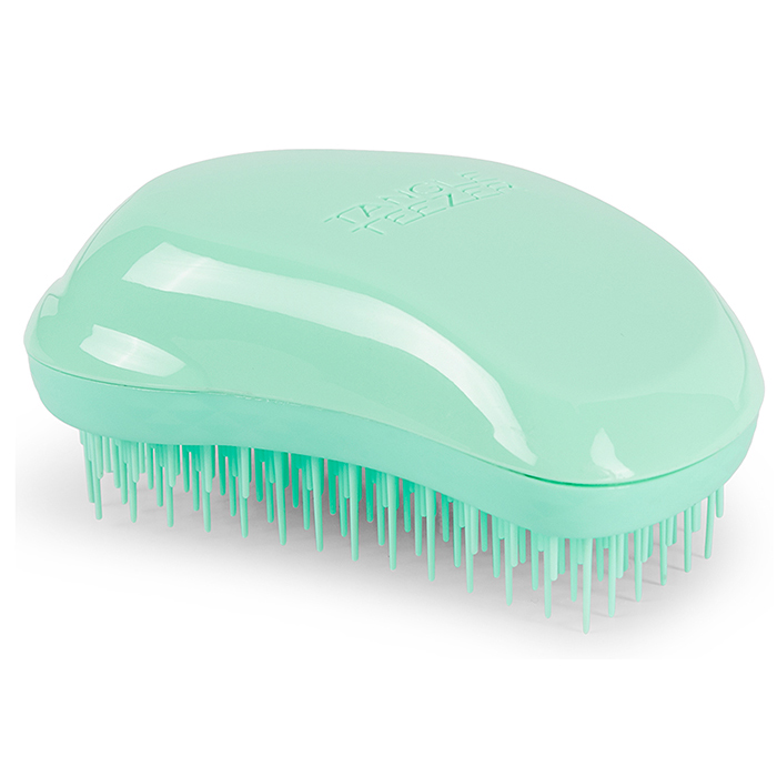 Тангл Тизер Расческа Mini Marine Splash для прямых и волнистых волос, нежно-салатовая (Tangle Teezer, The Original) фото 8